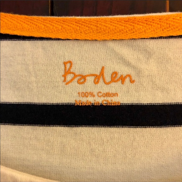 NWOT Boden striped cotton dress/tunic - Picture 2 of 2